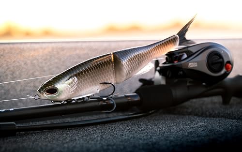 Berkley PowerBait® Nessie Glide Bait, Raw, 7 in, Fishing Bait with Irresistible Flavor, Soft Swimbait Ideal for Bass Fishing, Equipped with Fusion19 Hook - image 8