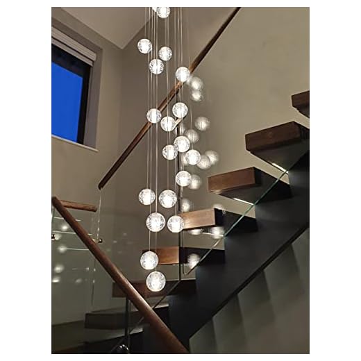 HAIXIANG H177 25-Light Chandeliers for Living Room Chandelier High Ceiling Light Flush Mount Ceiling Pendant Lighting Fixture Foyer Entryway Dining Room Chandelier Modern Staircase Lighting Lights