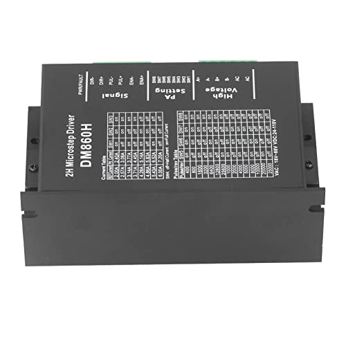Driver de pas DM860H biphasé 24V-80V anti-vibration pour commande numérique CNC