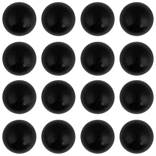 1/2" Dia Sorbothane No-Stain Hemisphere Bumper Non-Skid Feet 70 Duro With Adhesive - 16 Pack #TOP7