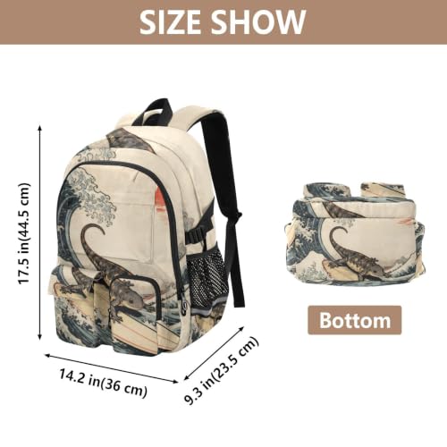 Mochila para laptop con diseño de suricata para la escuela de adolescentes de 7 a 18 años 3