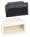 Sugatsune AT-70-B at Series Recessed Pull 70mm 2-3/4", Black ABS