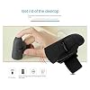 Mini 2.4G Wireless Finger Ring Mouse Ergonomic Handheld Optical Travel Mice(Black), 500355111A2
