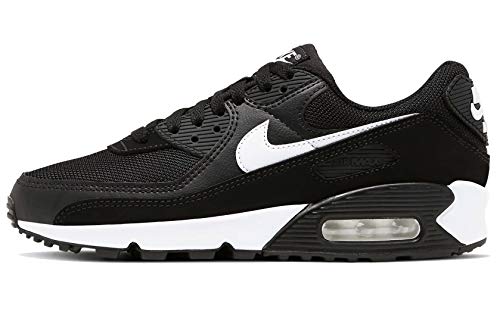 Nike Air Max 90 - Women's, Black/White-black, 7.5