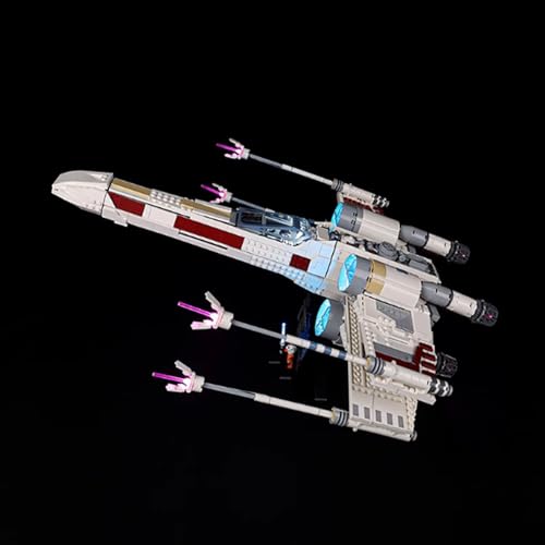 LED Lighting Kit Compatible with Lego 75355 X-Wing Starfighter Series LED Light Set (Model Kit Not Included - Lighting Components Only) (Remote Control Version)