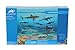 Animal Planet Sea of Sharks Playset – 14 Piece Shark Figure Set Featuring Great White, Hammerhead, Megamouth & More for Kids Ages 3+