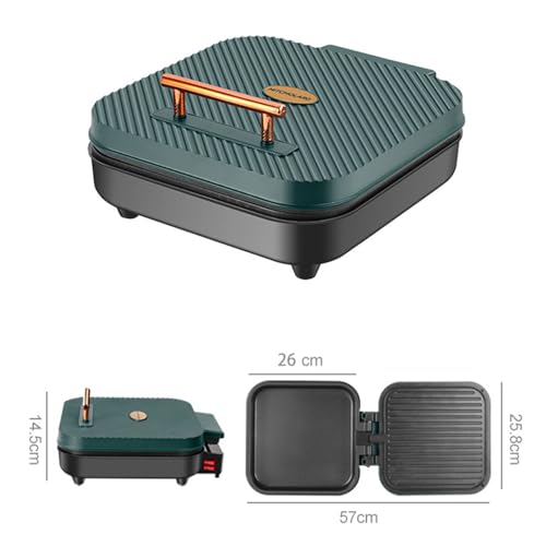 Poêle à gril multifonctionnelle double face électrique PEIXEN 1200W pliable à 180° - 8
