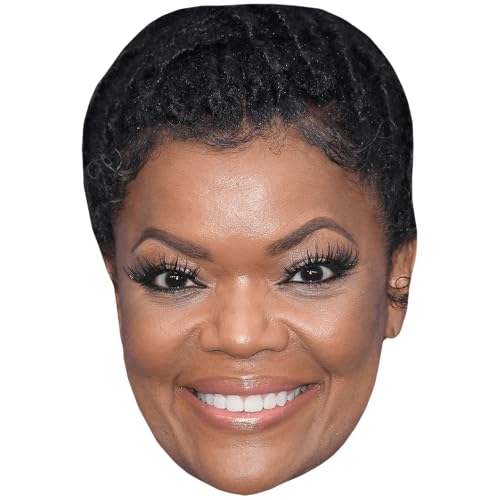 Yvette Nicole Brown (Smile) Maske aus Karton für 8,97 EUR bei amazon.de Bild: Yvette Nicole Brown (Smile) Maske aus Karton für 8,97 EUR bei amazon.de