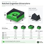 MagAttach Ratchet Organizer Kit (3 Piece Set (2-Pack), Red/Black) - Image 2