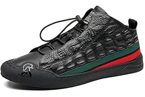 Gucci Crocodile Print Men Casual Shoes