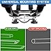 Kayak Roof Rack Foldable Kayak Roof Carrier Rack for Car, SUV, Pickup, Trucks, Kayaks Canoes Paddle Board Car Rack