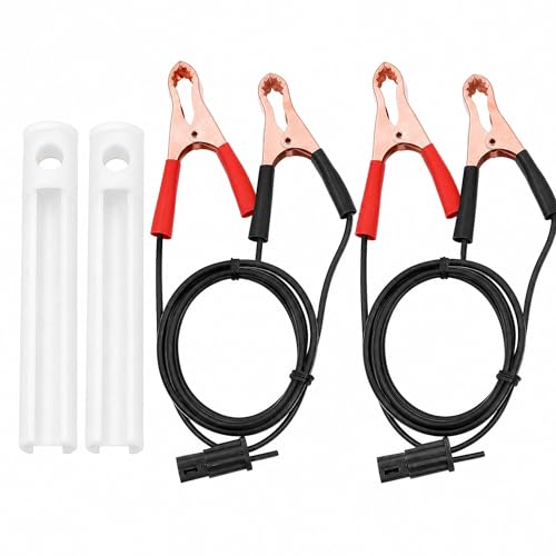 Car Fuel Injector Cleaner Kit, Universal Fuel Injectors Flush Cleaner Adapter DIY Cleaning Tool Kit with Test Lead, Fuel Injector Tester Fuel Pump Pressure Test