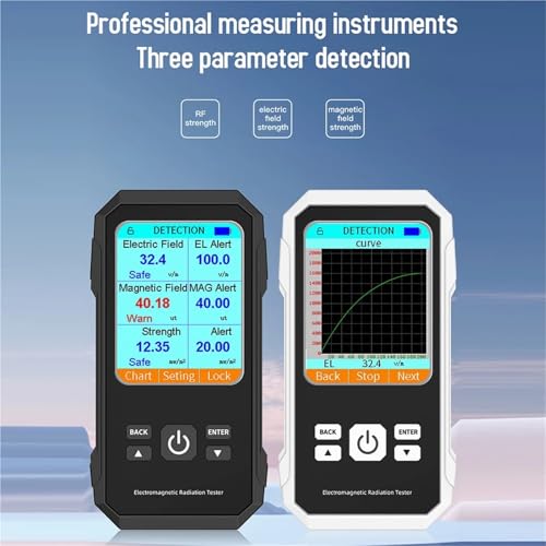 Detector EMF 3 en 1 Campo Electrico, Magnetico y Radiacion miniatura 7