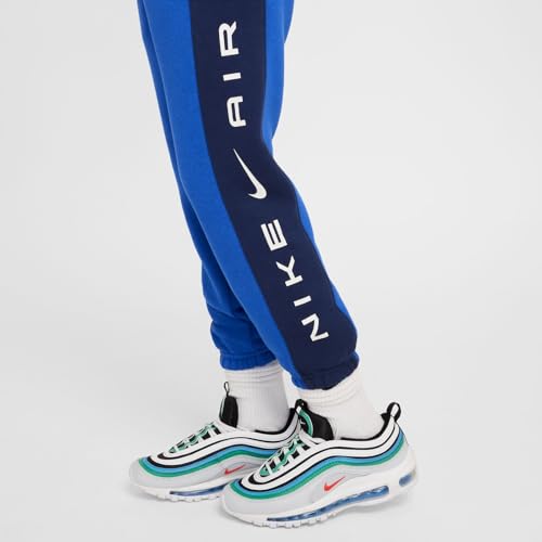 Nike Air Big Kids' Pants (FZ5004-480, Game Royal/Midnight Navy/Sail/Sail)4