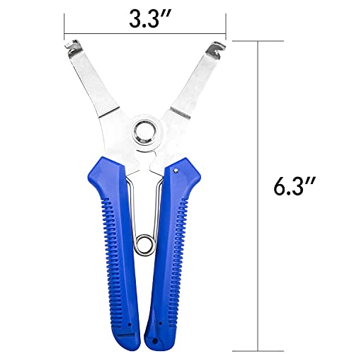 Ironstar Miter Spring Clamps Pliers For Woodworking, Including 8 Miter Clamps #TOP4