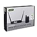 Shure GLXD14+/93 Dual Band Pro Digital Wireless Microphone System for Interviews, Presenting, Theater - 12-Hour Battery Life, 100 ft Range | WL93 Lavalier Mic, Single Channel Receiver (GLXD14+/93-Z3)