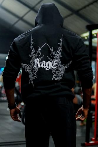Image of FUAARK Mens Rage Oversized Fit Cotton Hoodie