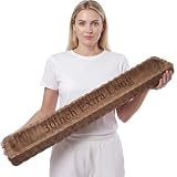 Tiangrid 30 Inch Large Decorative Wooden Dough Bowl Decor, Rectangular
