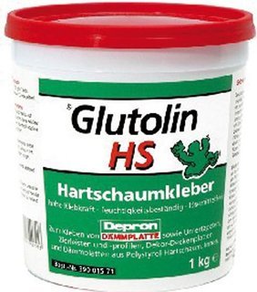 Colla per polistirolo glutolin hs kg.1