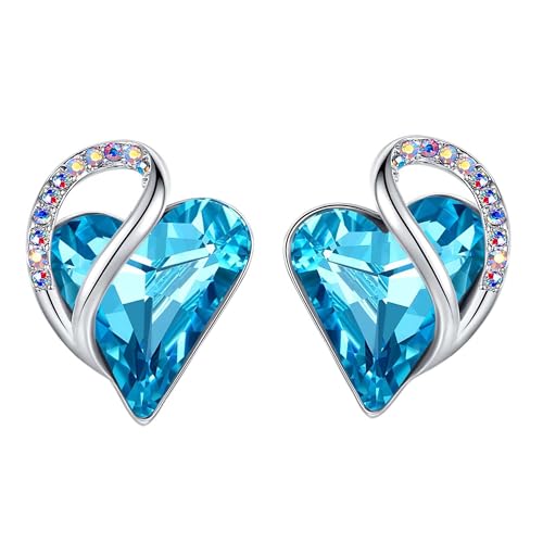 Leafael Birthstone Earrings