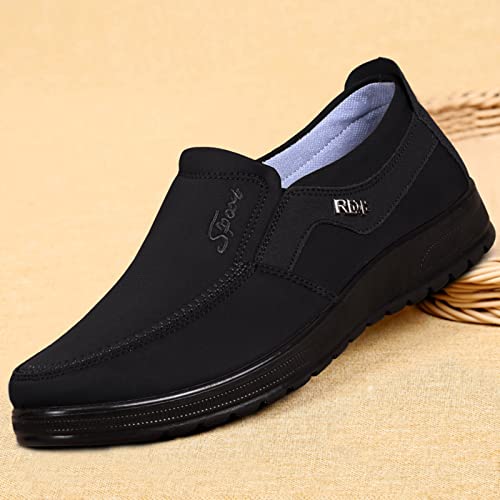 Generic Fashion All Season Men Casual Shoes Flat Bottoms Non Slip Uppers Solid Color Comfortable Comfortable Men Shoes Casual, 103