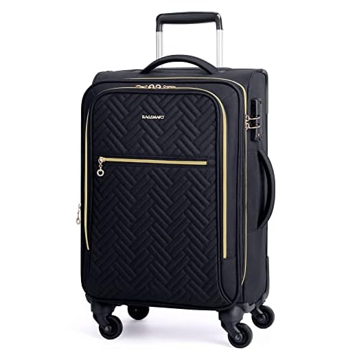 BAGSMART Expandable Carry On Luggage