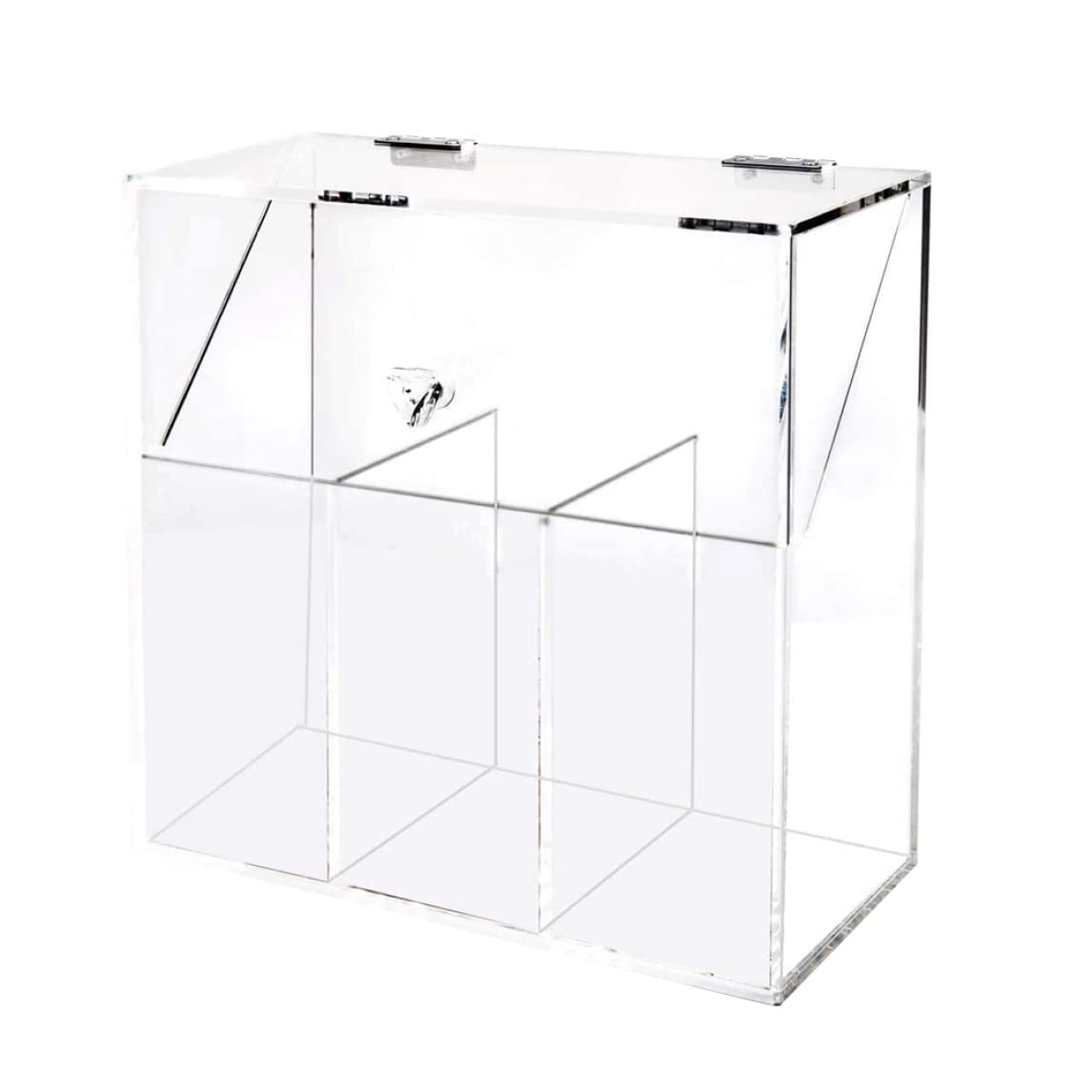 Jorzer Porta del pennello per trucco Porta del pennello cosmetico acrilico con coperchio Clear Cracking Brush Organizer Castolio di stoccaggio della spazzola cosmetica