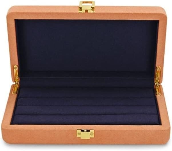 Boîte de présentation en velours pour bracelets et pendentifs de valeur