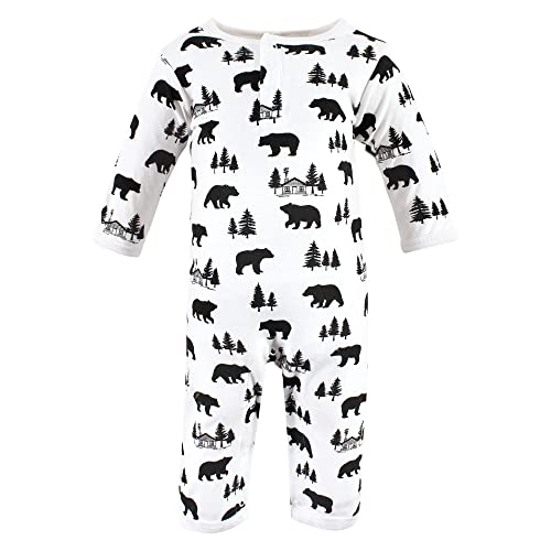 Image of Hudson Baby Baby Cotton Union Suit, 3 Pack