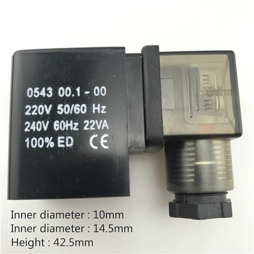 Bobina de válvula solenoide de corriente alterna compatible con BV5763 4
