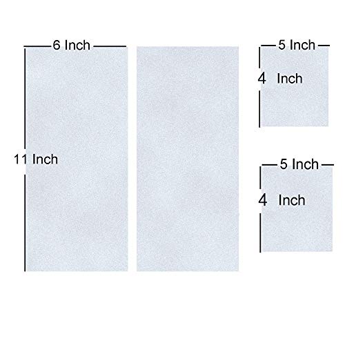 Crystal Clear SelfStick Pads Sole Protector Shoe Bottoms Slip Resistant Removable Shoe Sole