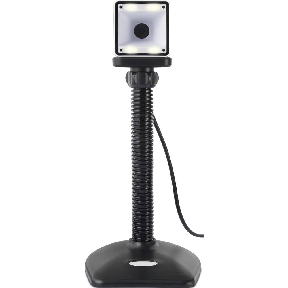 Renkforce RF-SBS-500 2D Scanner di codici a barre Cablato 1D, imager 2D Nero Scanner desktop (stazionario) USB-A