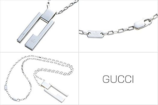 Amazon | グッチ GUCCI ネックレス ペンダント Gロゴスクエア