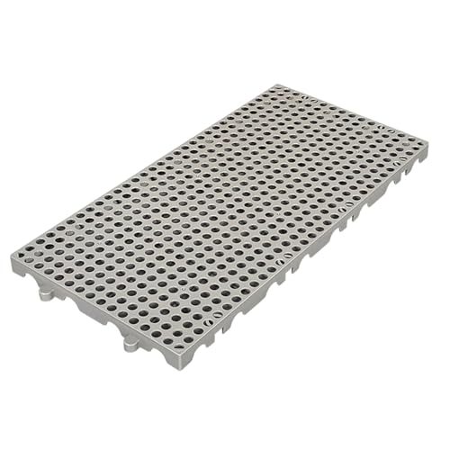 Palette en plastique bleu HDPE 60x40cm pour stockage étanche