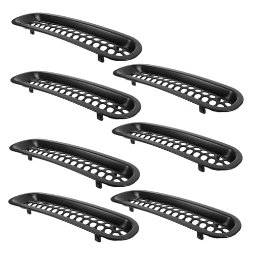 Rejilla de clip para camioneta y protector de parachoques con insertos de malla para todoterreno