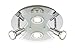 Produktbild Briloner Leuchten 2159-048LM A+, Deckenleuchte, Deckenlampe, LED Strahler, Spots, Wohnzimmerlampe, Metall, 3 W, Chrom, 30 x 30 x 11 cm