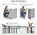 Petorldog Thickened Dog Fence Durable & Sturdy Outdoor Yard Fence, 32