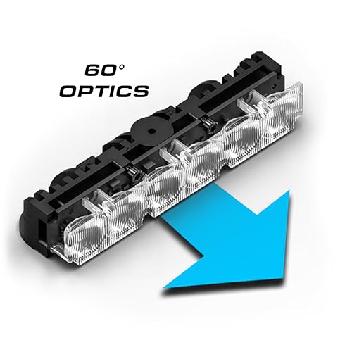 Feniex Industries Feneix Fusion Dual Surface Mount | White | 3-Modes | 12 LEDs, Super Bright 3 Watt LEDs, SAE Class 1 | Emergency Warning Lights by Feniex Industries - Image 5