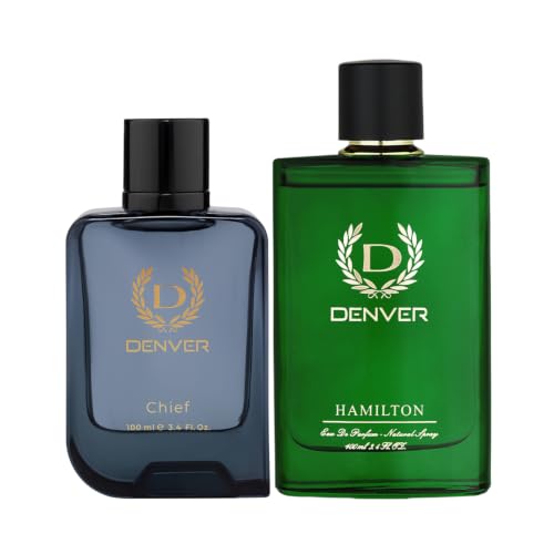 Image of Denver Chief & hamilton Perfume For Men| 100 ML Each Pack of 2 | Long Lasting Fragrance