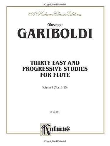  [(Thirty Easy and Progressive Studies, Vol 1: Nos. 1-15)] [Author: Giuseppe Gariboldi] published on (March, 1985)