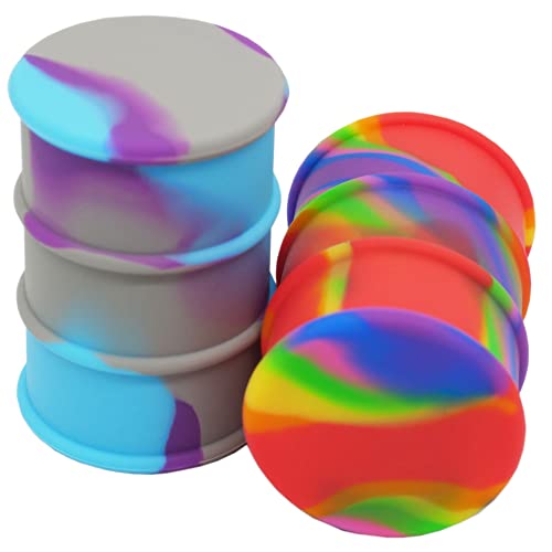 vitakiwi 26ml Barrel Silicone Container Non-stick Concentrate Food Storage Jars For Wax (2)