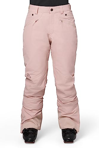 Flylow Women's Daisy Pant Synthetic Insulated Waterproof Breathable Ski & Snowboard Pant - Quartz - X-Large