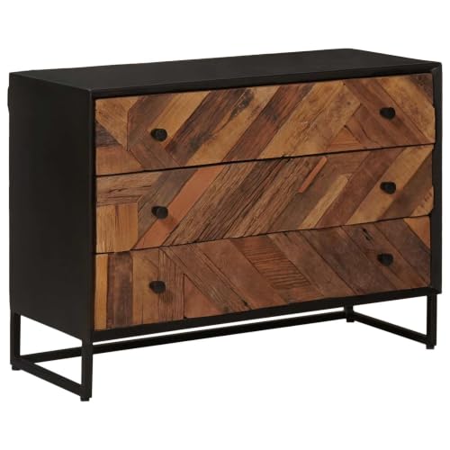 Cajonera con cajón rectangular de vidaXL para decorar un salón elegante o un dormitorio chic 8