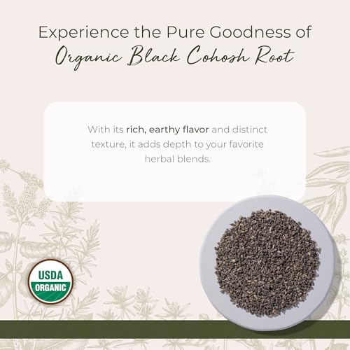 Image of Black Cohosh Root Cut & Sifted Organic - 4 Oz,(Starwest Botanicals)