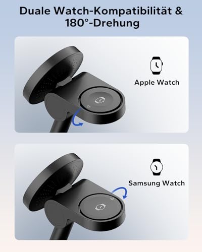 KPON iPhone Ladestation Magsafe 3 in 1 für Apple Watch und AirPods – Ansicht 5