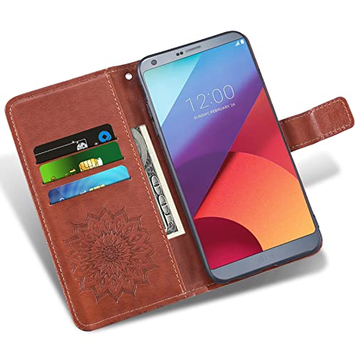 Carcasa flip para celular Asuwish billetera con tapa protectora antichoque elegante 2