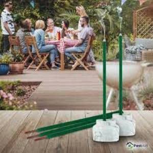 Image of LIELA - Garden and Outdoor Incense Sticks for Mosquito Repellent in Pure Citronella & Lemon Grass Fragrance ; (28)