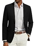 PJ PAUL JONES Sakko Herren Sportlich Modern Elegante Business Blazer Jackett L Schwarz