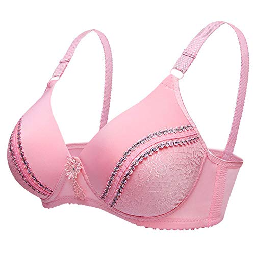 Buy Wire Free Patchwork Lace Bra 3642 B C Cup Brassiere Bra Push Up