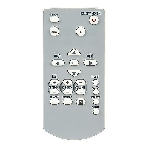 YT-151 New Replacement Remote Control fit for Casio Video Projectors XJ-F200WN F210WN F10X V100W XJ-FC350WS XJ-F10X XJ-F100W XJ-V10X